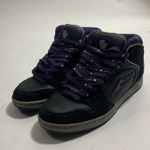 Lakai Telford LTD WT Where The Wild Things Are Black Purple Shoes Mens Size 8.5